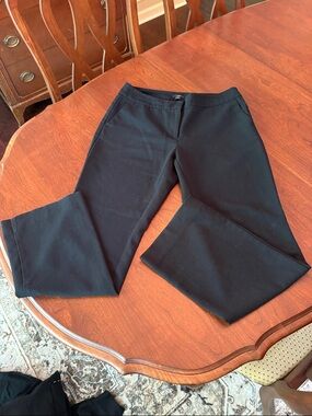 Ann Taylor Factory Black Boot Cut Dress Pants